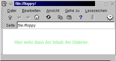 Floppy-Fenster