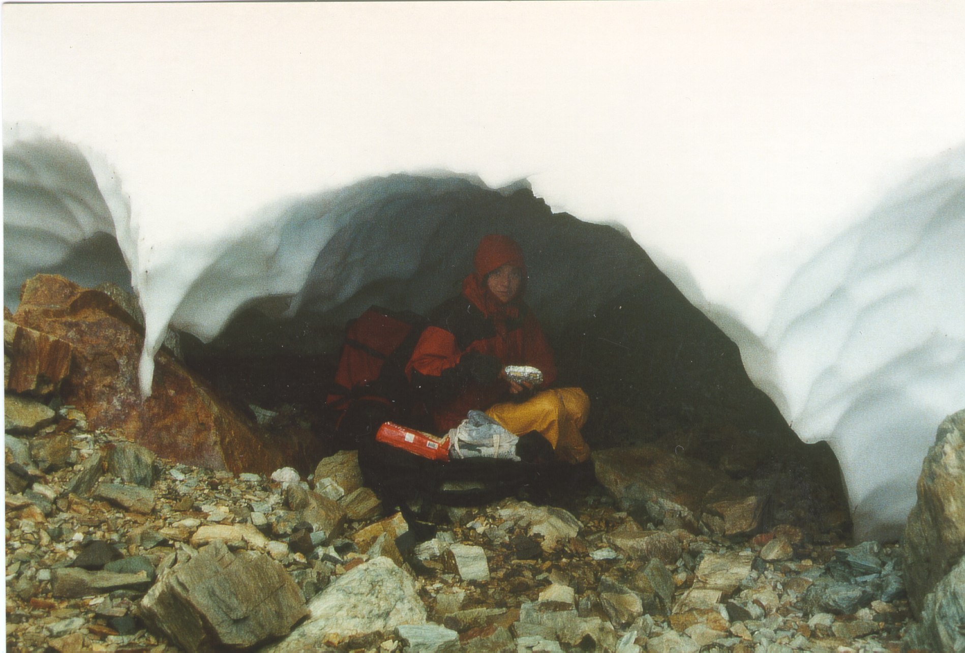 Debajo del Glaciar